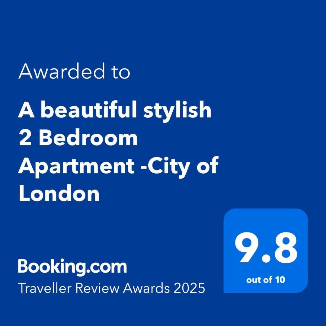 A Beautiful Stylish 2 Bedroom Apartment -City Of Λονδίνο Εξωτερικό φωτογραφία